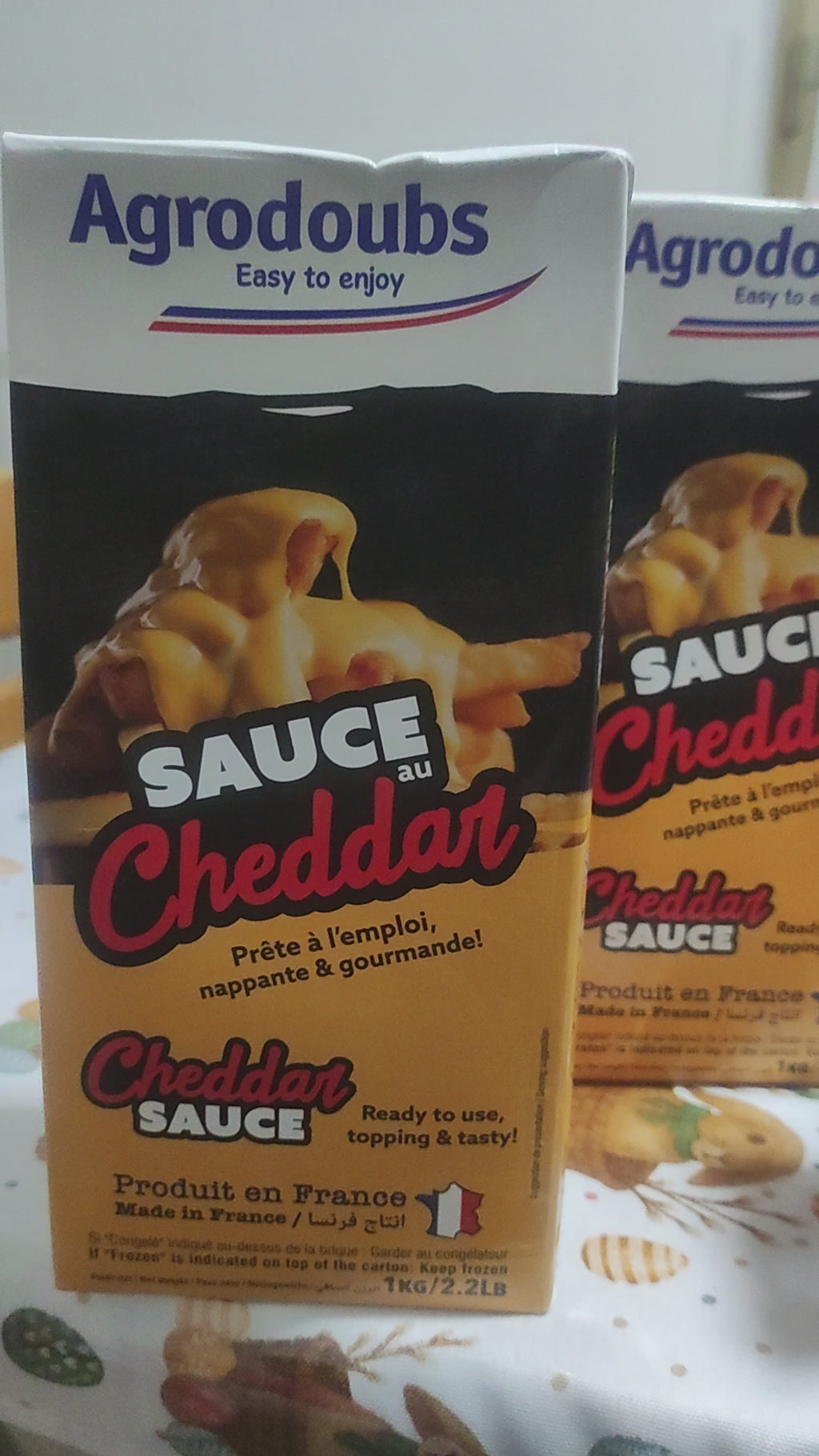 🧀 Salsa Cheddar in Brick – Gusto Intenso