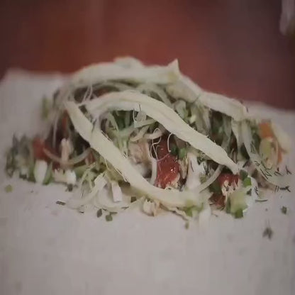 Le tortillas di farina artigianali 30 cm (18 pezzi)