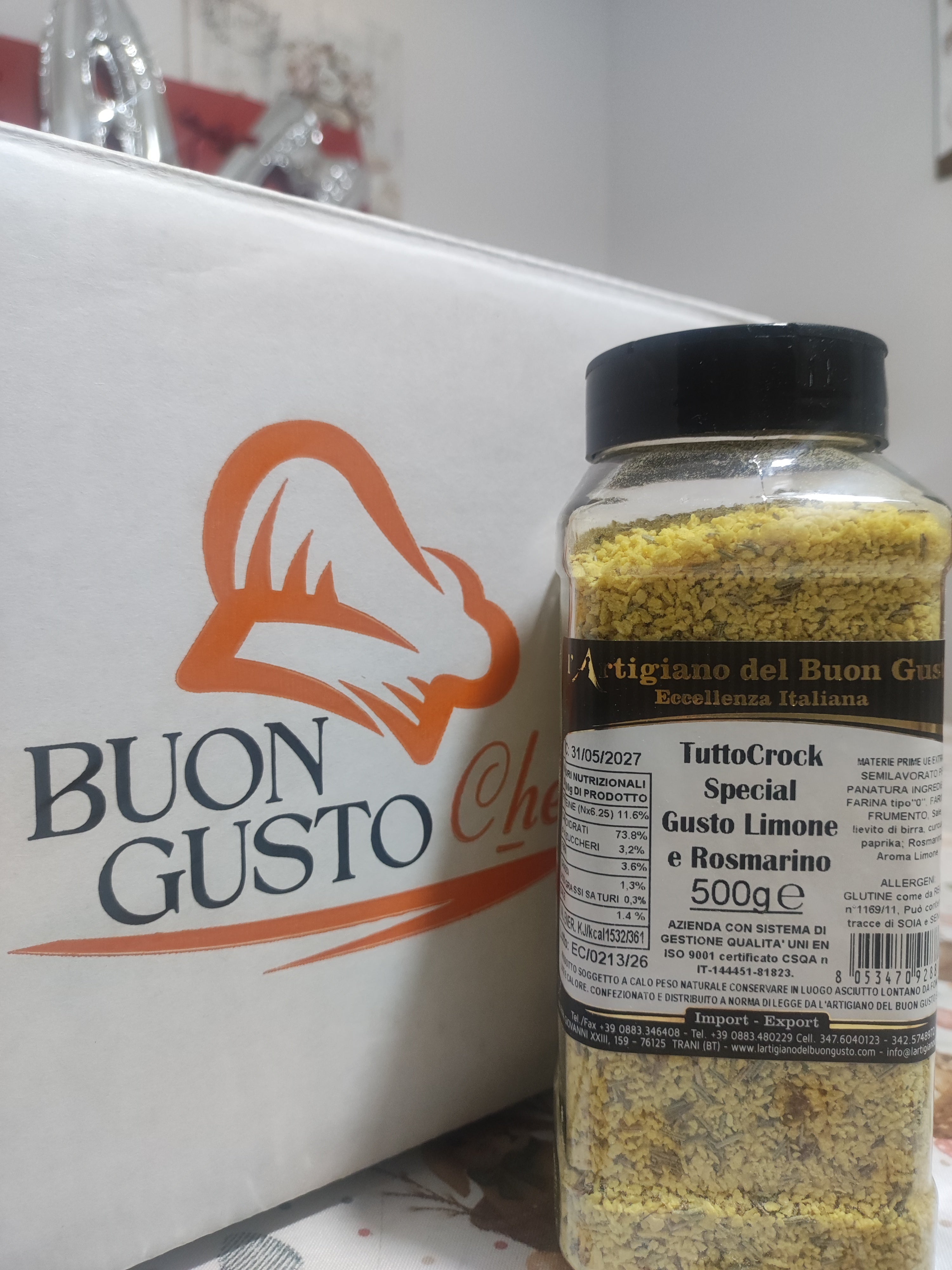Impanature gourmet gusto: limone e rosmarino