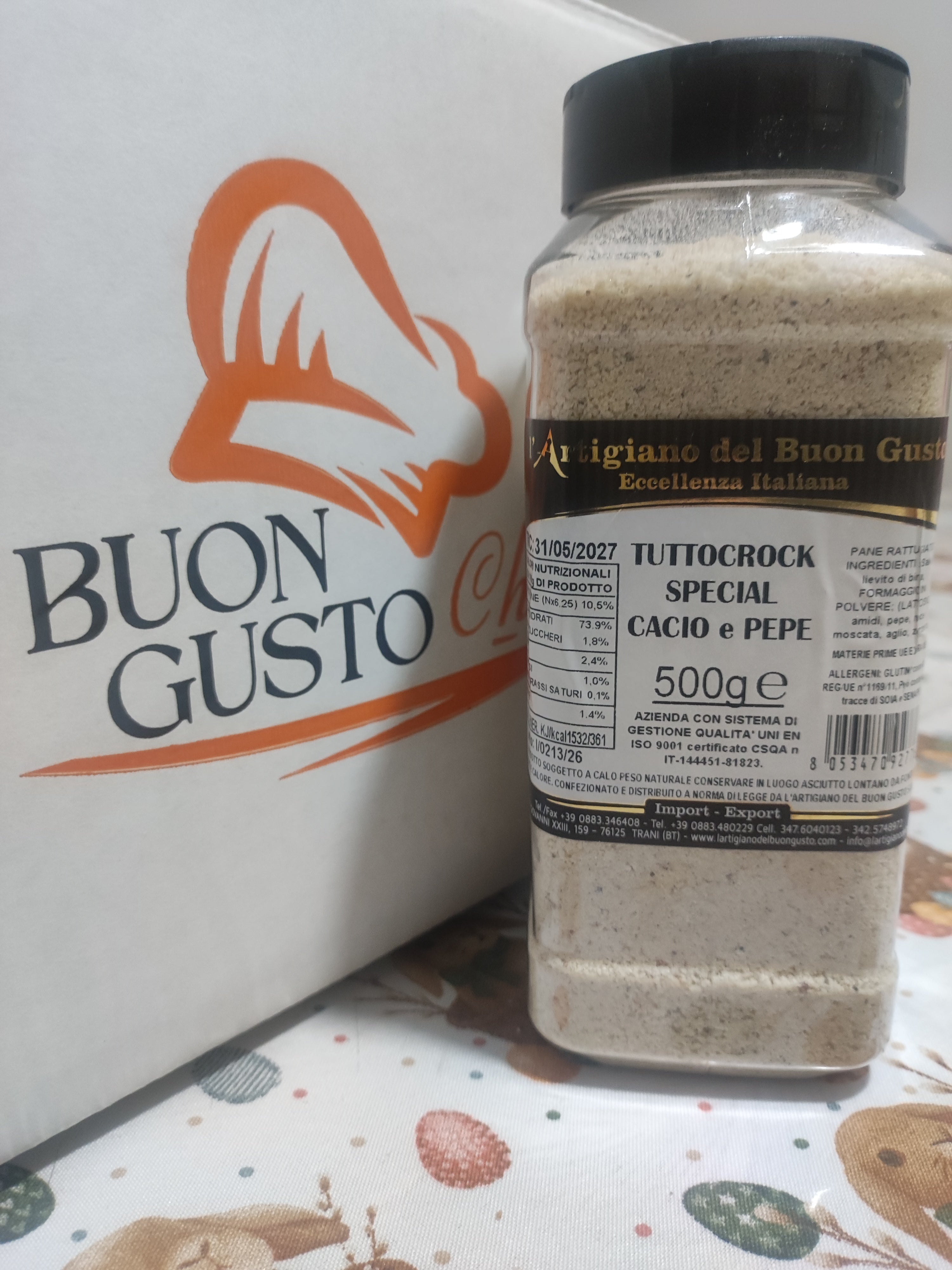 Impanature Gourmet Gusto Cacio e pepe