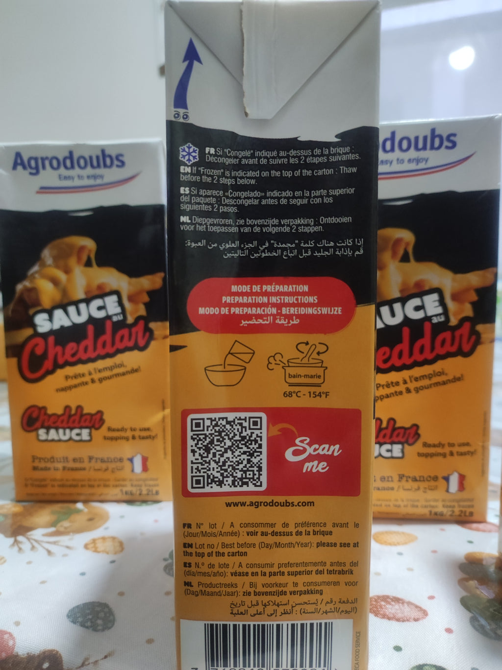 🧀 Salsa Cheddar in Brick – Gusto Intenso