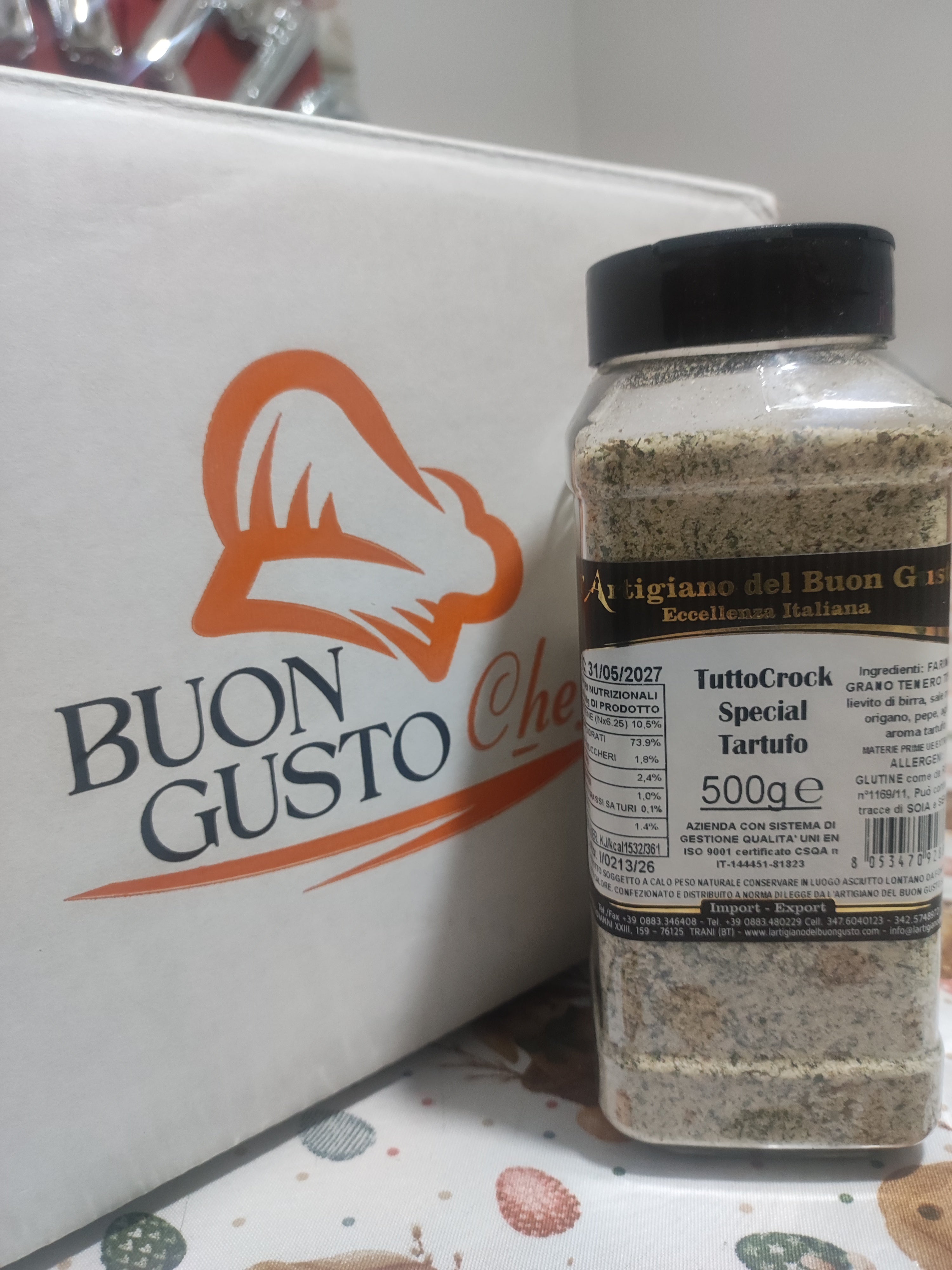 Impanature gourmet gusto: tartufo